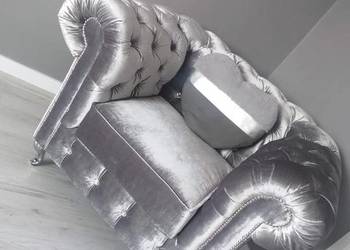Sofy fotele Chesterfield pikowane RATY