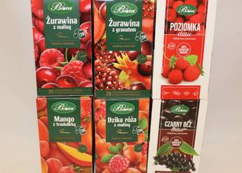Herbata owocowa Bifix żurawina granat poziomka czarny bez mango malina