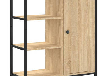 Szafka dąb sonoma 70x30x80 cm materiał drewnopochodny WM-835490