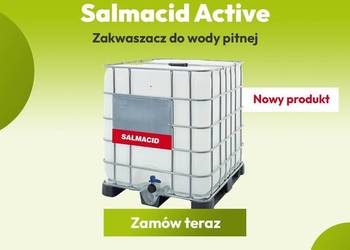 Salmacid Active Zakwaszacz do wody w płynie trzoda i drób Paleta 528 kg