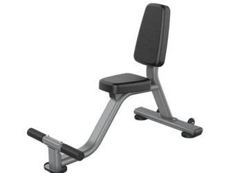 Ławka treningowa ze stałym kątem oparcia i siedziska – Utility bench DR024