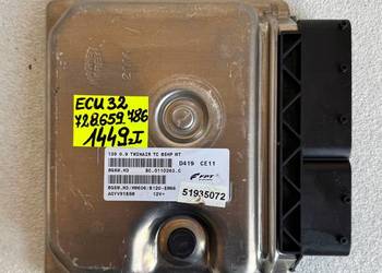 NOWY STEROWNIK SILNIKA KOMPUTER ECU 8GSW.H3/HW606/B120 51935072 FIAT PANDA