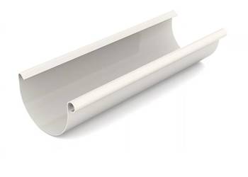 Bryza PVC Rynna 75 mm 1,95 m biały