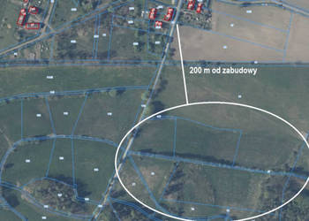 0,89 ha okolice jez. Marianowo, 45 min. Szczecin