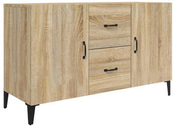 Komoda dąb sonoma 100x36x60 cm materiał drewnopochodny WM-812522