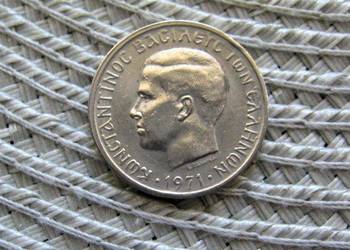 Grecja 1 Drachma 1971r - Król Konstantyn II