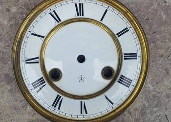 757 Tarcza zegara Junghans 14,5cm 56,5/32 sygnatura XIXw tzw porcelanka