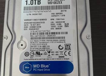 Dysk twardy WD Blue 720 TB 3.5" SATA III 1TB