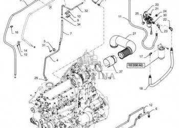 New Holland T6090 T6070 T7230 Pompa paliwowa 12v, 4.5a 87676818
