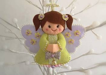 Aniołek Handmade z filcu