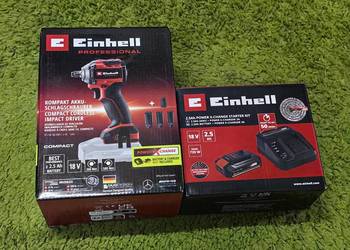 Klucz udarowy Einhell Professional Profesjonalna TP-CW 18/260/500+2,5A