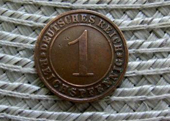 Niemcy 1 Reichsfenig 1924r - J