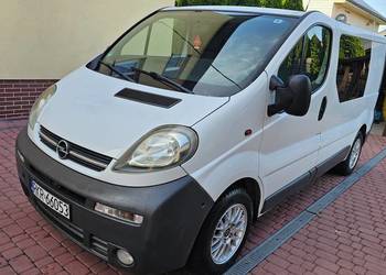 Opel Vivaro 6 os 1.9DTI 100KM 2003 Klima 6os Brygadówka Doka Hak Zamiana S