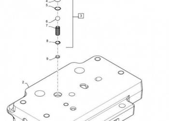 New Holland T6090 T6070 Kolektor 87444976