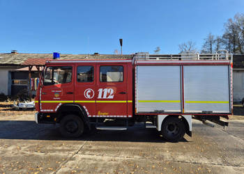 Wóz strażacki MERCEDES-BENZ 814F LF 8/6 (28 846 km) brygadówka