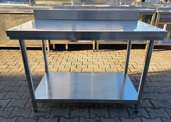 Stół Gastronomiczny z Półką 120/70/85 cm M.1352 N