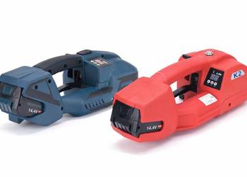 Bandownica ręczna akumulatorowa wiązarka zgrzewarka do palet 4000mAh PET/PP