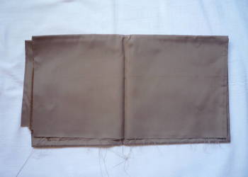 Materiał 140cm x 74cm podszewka kakaowa Kupon