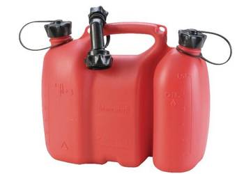Kanister podwójny Profi Hünersdorff, czerwony 3+1,5 l JK8040