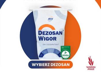 Dezosan Wigor do dezynfekcji ściółki paleta 1000kg DARMOWA DOSTAWA