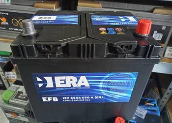 Akumulator EFB ERA 65Ah 650A P+ Japan Start/Stop