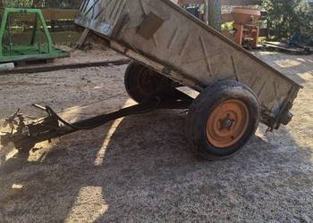Przyczepka tz4k kipper traktorek ogrodowy wywrotka