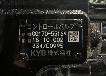 JCB 334/E0995 (KYB C0170-55169) Rozdzielacz hydrauliczny do JCB JS200
