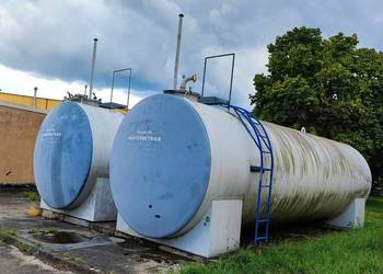 Zbiornik stalowy dwupłaszczowy 40000 L 40 Tys.L 40 m3