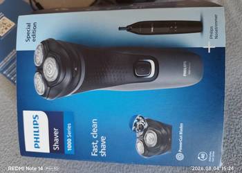 Golarka Philips series 1000 + trymer do nosa