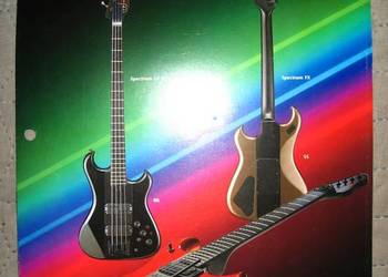 Westone Spectrum Series Guitars catalog brochure - broszura informacyjna