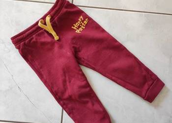 Harry Potter spodnie bordowe dziecięce dres ocieplane