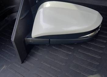 Lusterko rav4 IV lewe biała perła kod 070