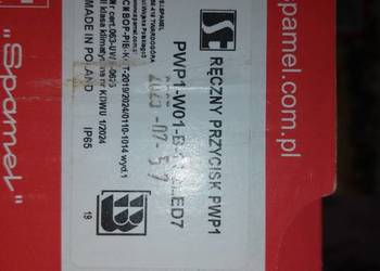 wyłącznik Przeciwpożarowy pwp , ręczny przycisk pwp-1