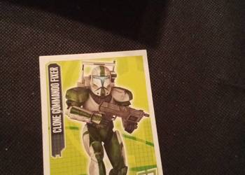 Karta Star wars force attax clone commando fixer