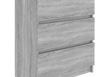 vidaXL Komoda, szary dąb sonoma, 60x35x76 cm(SKU:815511)