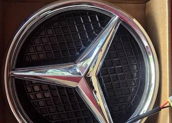 Logo Mercedes podświetlene Mercedes w205 W212 W213 W204 ML W166