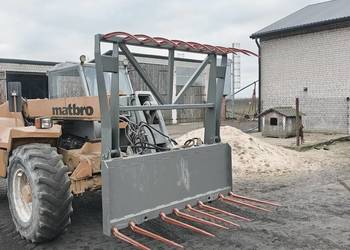 Krokodyl matbro John Deere ładowarka mocowanie dwa siłowniki