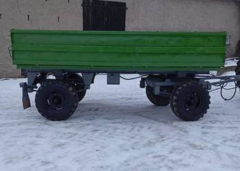 przyczepa wywrotka dwustronna hl 6011 zarejestrowana