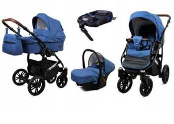 Wózek 3w1 BabyLux Optimal + ISOFIX