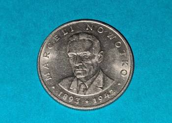 20 zł 1976r Marceli Nowotko Moneta PRL Starocia