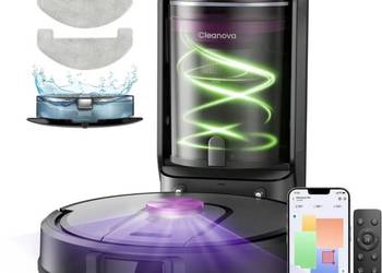 Robot Sprzątający Cleanova W15 ze stacją opróżniającą |