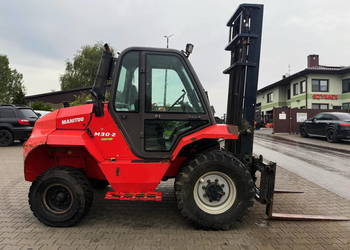 wózek widłowy terenowy MANITOU M30-2 3000kg kabina przesuw pozycjoner