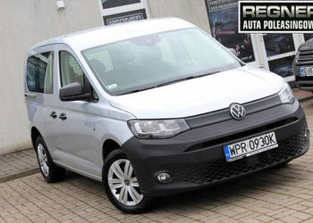 Volkswagen Caddy SalonPL FV23% Hak Lane Assist Tempomat Parktronic 1WŁ Gwa…