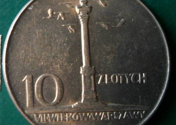 10 złotych 1965 - Kolumna Zygmunta... piękna !_