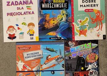 Zadania dla pięciolatka Legendy warszawskie Dobre maniery Niezbędnik konstr