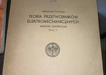 Teoria przetworników elektromechanicznych książki unikat wysyłka gratis