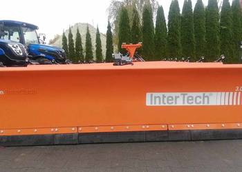 Pług do śniegu Inter-Tech prosty PSSH-04 szer. 3 m
