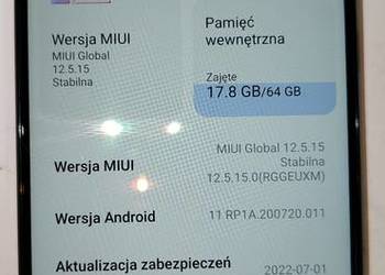 Smartfon Xiaomi Redmi Note 8 Pro 6/64GB Zielony – Stan Bardzo Dobry