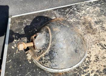 LAMPA PRZÓD NA SZKŁO 185mm  ADLER OPEL DKW NSU TRIUMPH JAP BSA