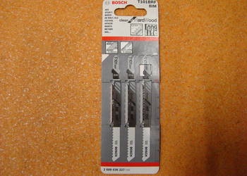 Brzeszczot BOSCH do wyrzynarki typ T, 3 PC    Ref. 2 608 636 227